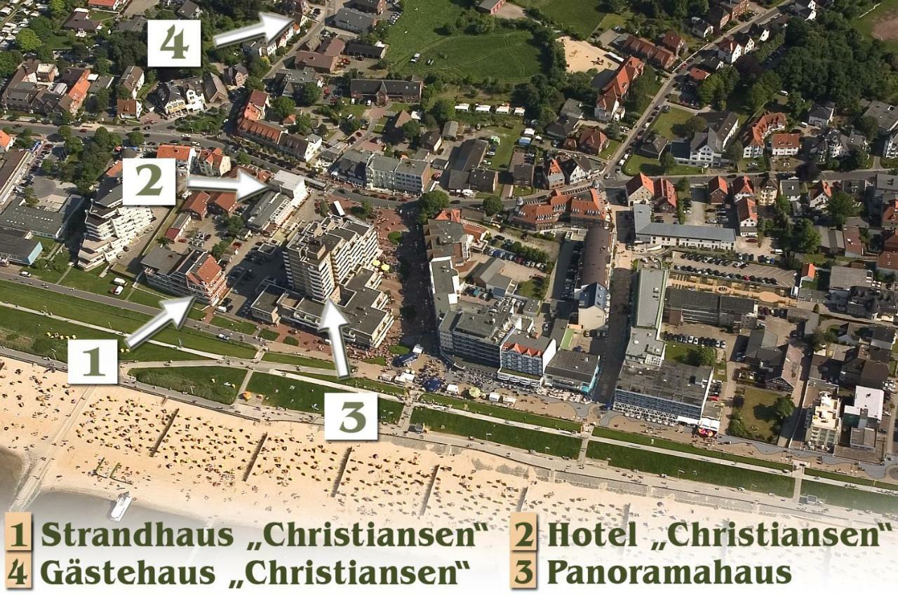 Hotel Christiansen Duhnen Buitenkant foto
